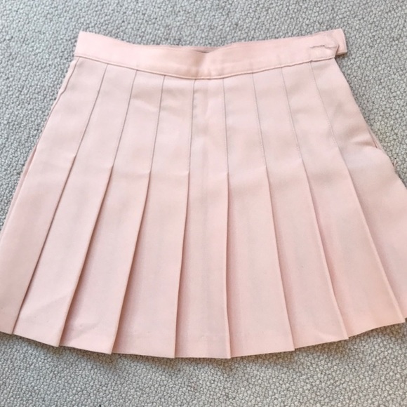 AMERICAN APPAREL WHITE TENNIS SKIRT - Picture 2 of 3